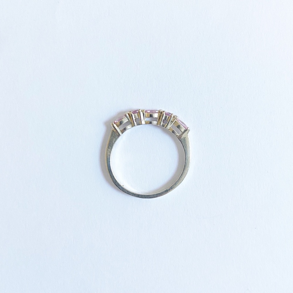 Sterling Silver Stackable Ring Set Size 6 - image 4